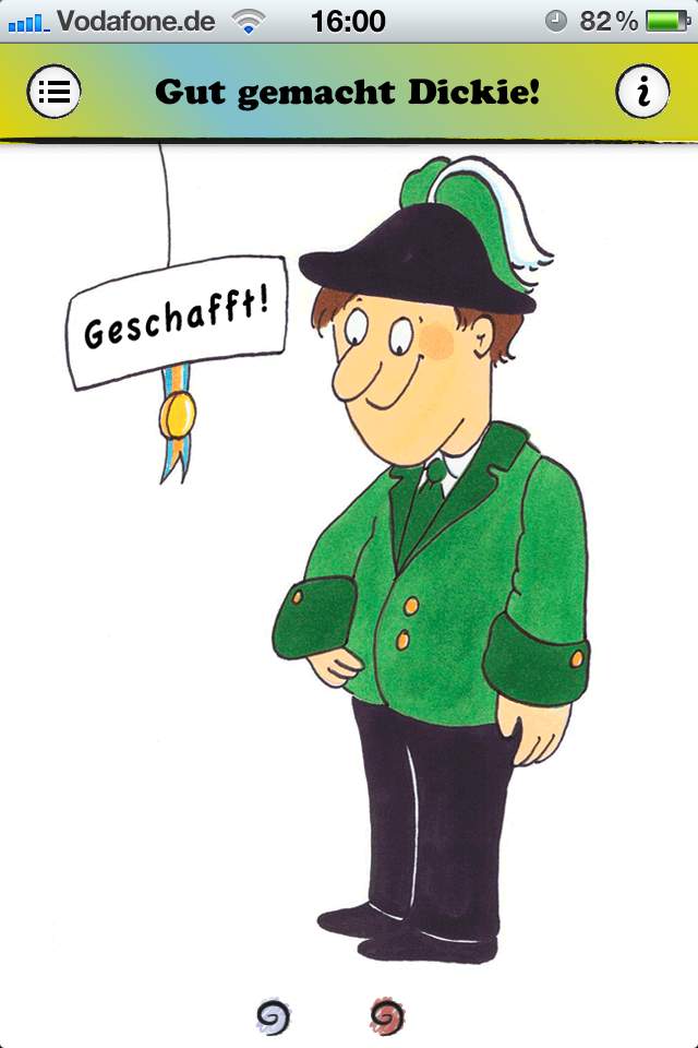 Lob für Dickie